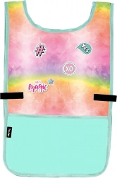 art smock poncho made of polyester