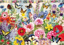 GIBSONS Meadow Flowers Puzzle 500 Pieces