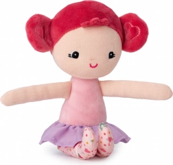 Sac en forme de cœur avec poupée Aline de Lilliputiens