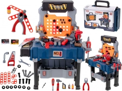 Kids’ Workbench with Tools 65 pcs – Suitcase and Workbench