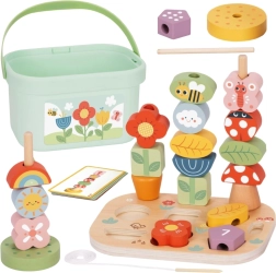 Houten educatieve box 5-in-1 Magic Garden van Tooky Toy