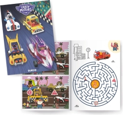 DJECO activiteitenboek Crazy Motors