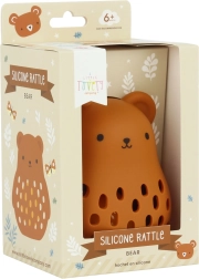 Rattle Bear from Food-Grade Silicone by A Little Lovely Company