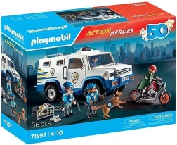 Playmobil Action Heroes Money Transporter – Anniversary Edition