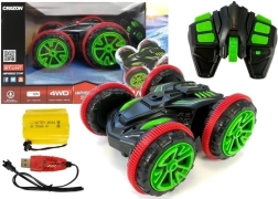 Acrobatische rc auto 4x4 met 180° draaibeweging en 2,4 ghz frequentie