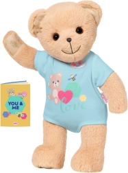 BABY born teddy bear in blue outfit 36 cm
