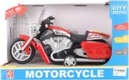 Battery-Powered Motorcycle with Light and Sound for Kids