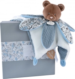 Doudou cadeauset – pluchen teddybeer knuffeldoekje