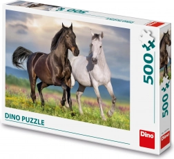 Puzzel paarden in galop 500 stukjes