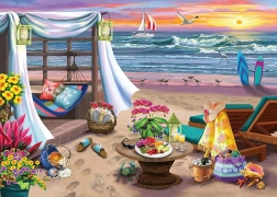 Beach Cabana XXL Puzzle 500 Pieces by Ravensburger