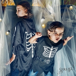 Souza kids' Halloween cape CASPER 5–7 years (110–122 cm)