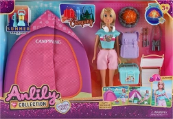 Pop met tent en effectenset 30 cm