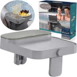 Bestway 4-in-1 Shelf for LAY-Z-SPA – multifunctional tray with storage and holders