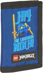 Lego Ninjago Jay kinderportemonnee met klittenbandsluiting