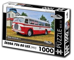 Puzzle Rétro-Voitures Škoda 706 RO Lux 1951 1000 pièces
