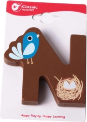 Lettre N en bois Classic World