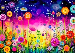 Enjoy the Petal Serenade Puzzle 1000 pieces