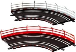 mantinel voor racebanen Carrera GO!!!, GO!!! Plus en Digital 143 – set van 10 stuks