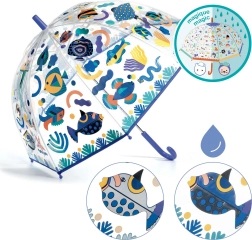 Children's Color-Changing Umbrella DJECO Ocean