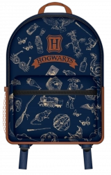 Harry Potter rugzak marineblauw en goud