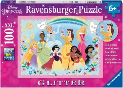 RAVENSBURGER glinsterende puzzel DISNEY prinsessen xxl 100 stukjes