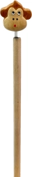 Houten Potlood met Apenhoofd