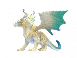 Dragon mythique - Neige