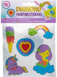 Grafix Diamond Mosaic Stickers – Unicorn