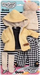 Guca kleertjes voor pop Penelope 34 cm – 5-delige set