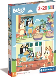 Puzzle 2×20 Teile Bluey Clementoni