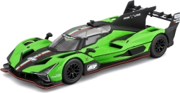 metalen model bburago 1:43 lamborghini sc63 race in geschenkdoos