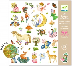 Stickers Djeco - Feeën en Eenhoorns