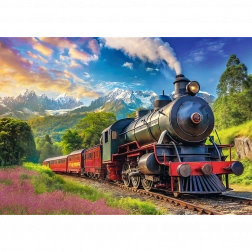 Train Journey Puzzle 1000 Pieces