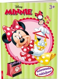 Disney Minnie Mouse coloring book with stickers