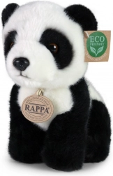 Plush Sitting Panda 18 cm eco friendly