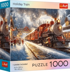 Christmas Train Puzzle 1000 Pieces