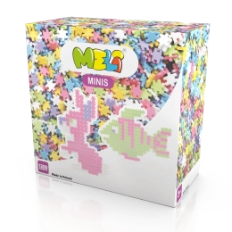 MELI MINIS Pastel Construction Set – 1200 pieces