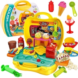 Woopie set voor het maken van snacks van klei in een koffertje