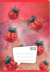 schrift A5, 10 vellen – gelijnd 12 mm