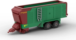 Brixies Plus Strautmann Magnon 11-470 forage wagon – 3D building set 337 pieces