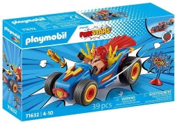 Playmobil Funstars Racing: worstelaar – raceset met pull-back motor