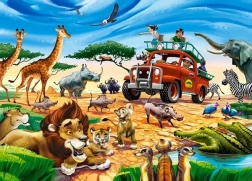 Safari Avontuur Puzzel 180 stukjes