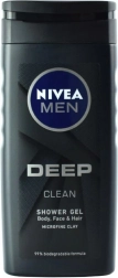 Nivea Men gel douche Deep Clean 250 ml