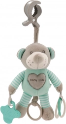 Pluchen speeltje met vibratie Baby Mix beer mint