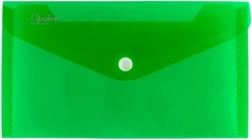 Documentenmap met drukknoop DL Opaline groen