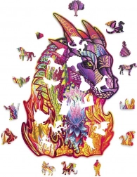 puzzle en bois dragon