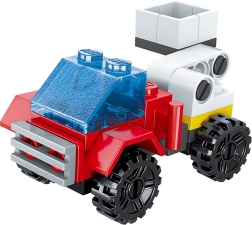 Qman Squros reddingsvoertuig Skyline 3-in-1 – mini bouwset