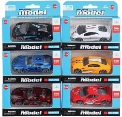 Raceautootje met vrijlopende wielen 7,5 cm