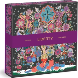Puzzle carré Liberty : arbre de vie de Noël, 500 pièces