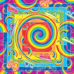 Rainbow and Butterflies Puzzle 1023 Pieces